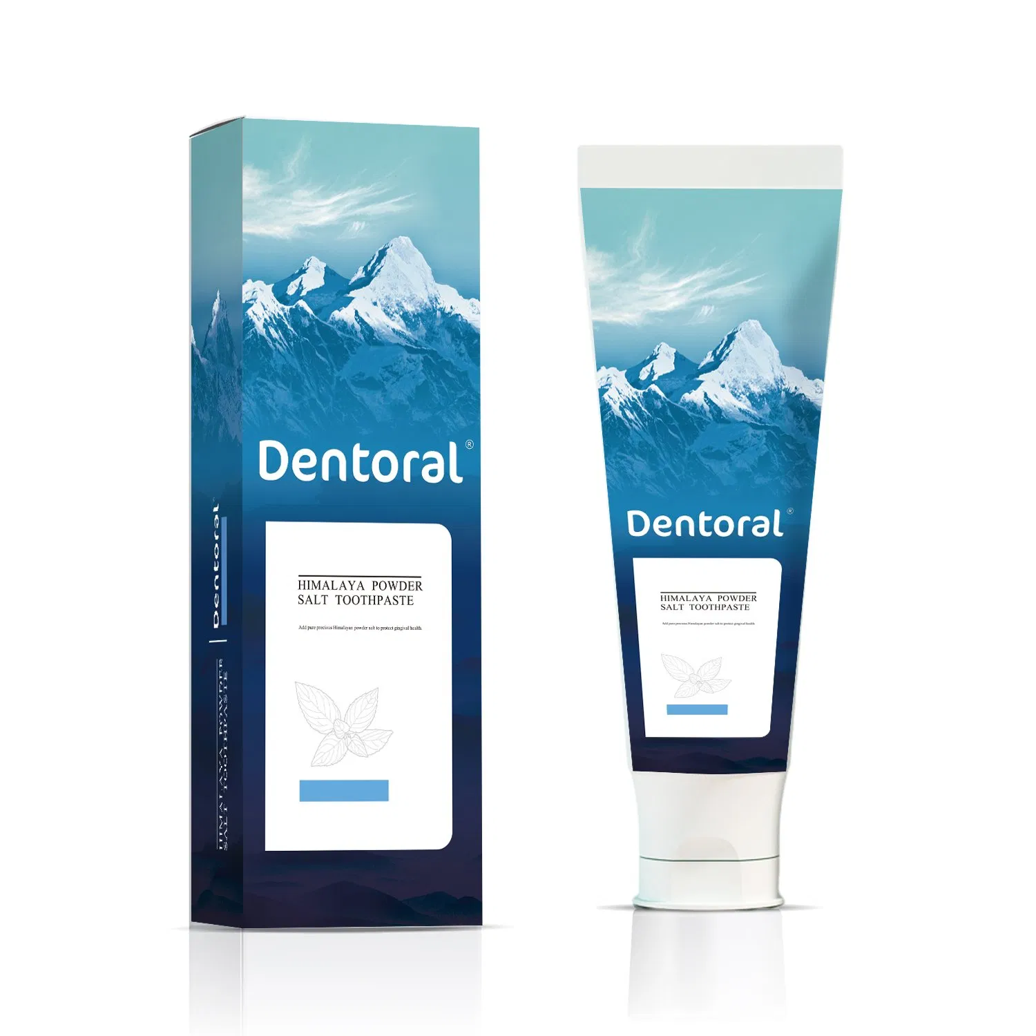 OEM Himalayan Pink Salt Natural Toothpaste Formula Flavor