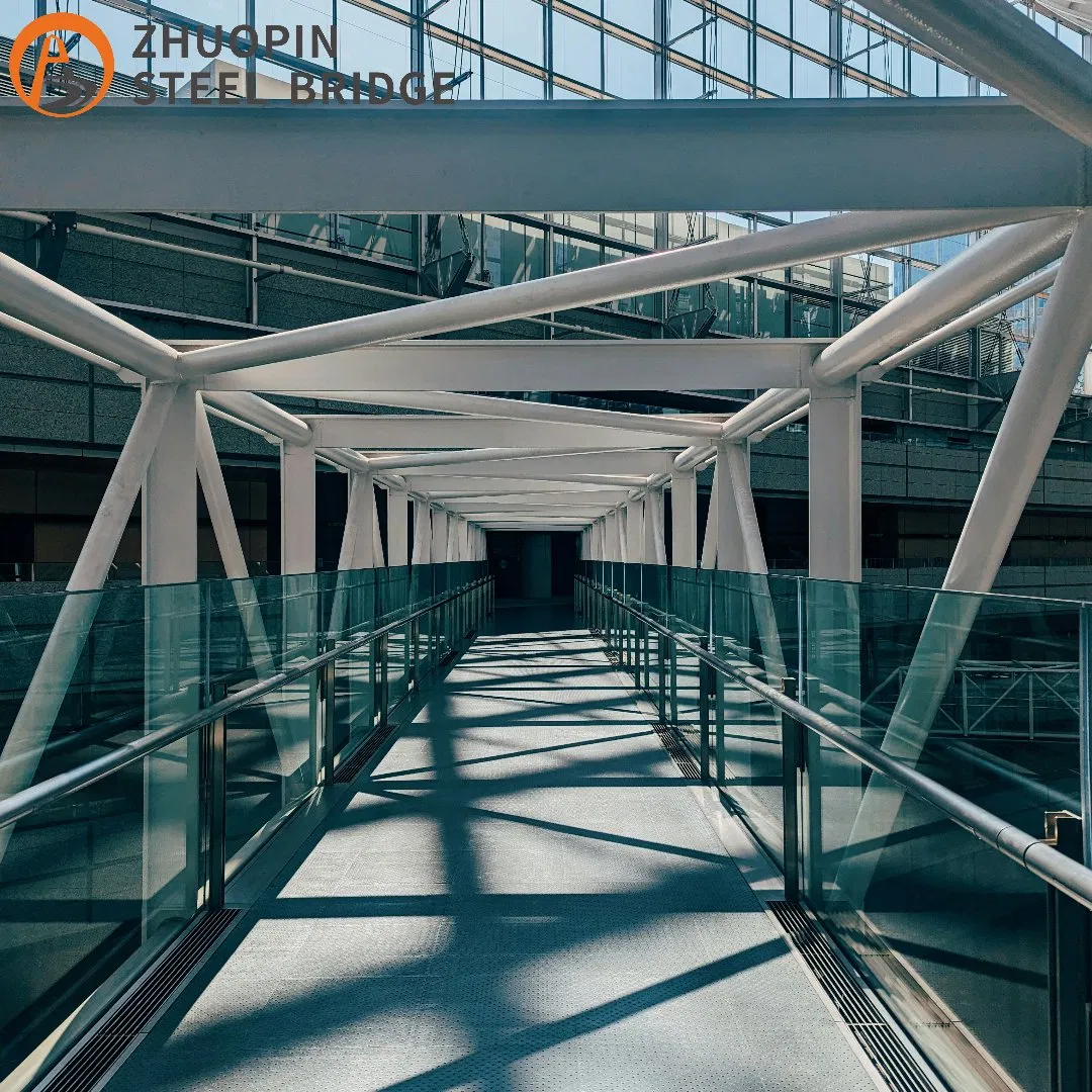 Prefabricated Steel Structure Bridge / Truss Steel Bridge