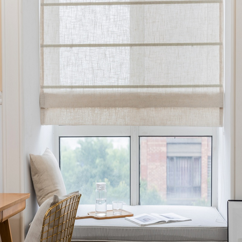 High Quality Waterproof Fabric Roman Blinds for Window