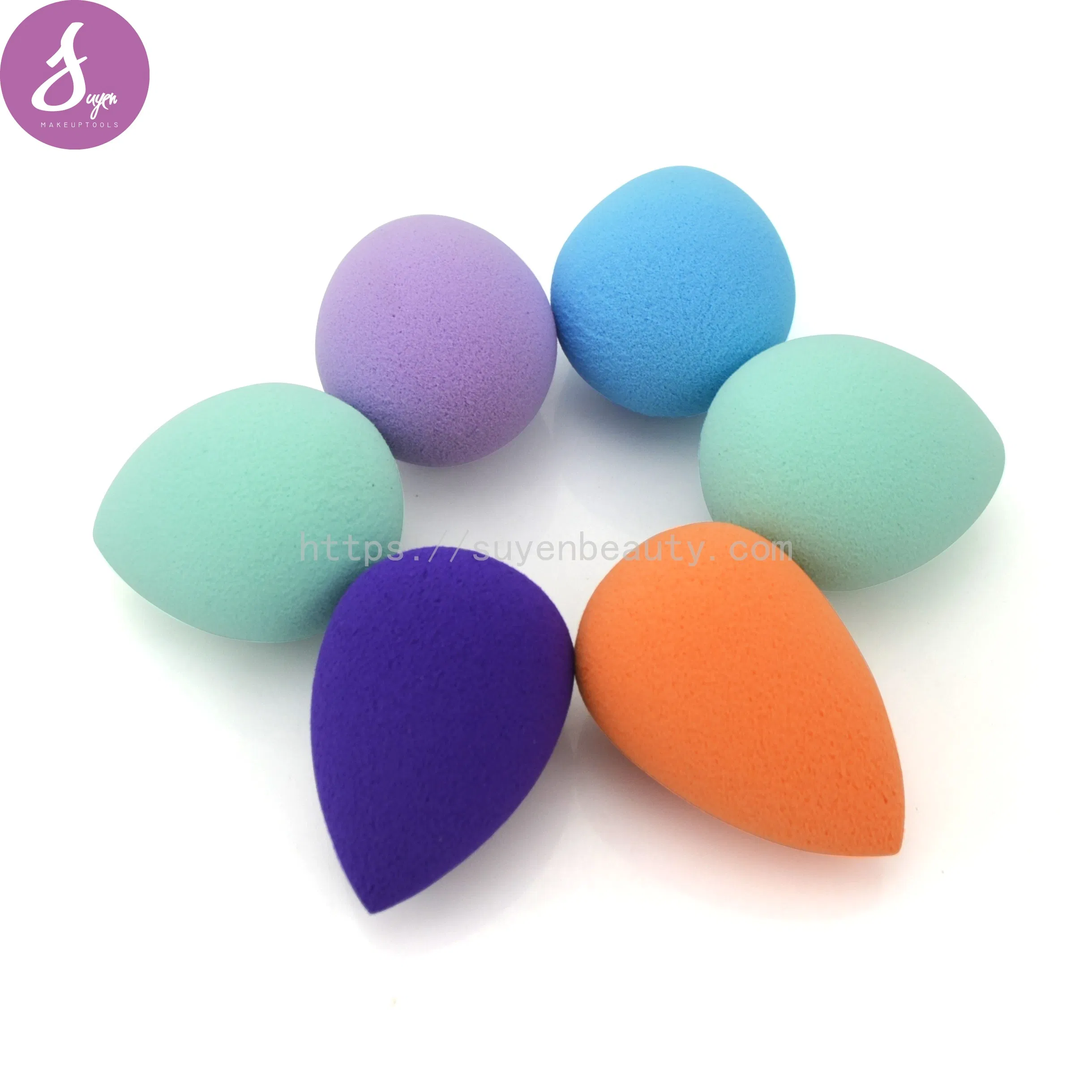 Latex Free Face Puff Beauty Make up Blender Egg Shape Sponge