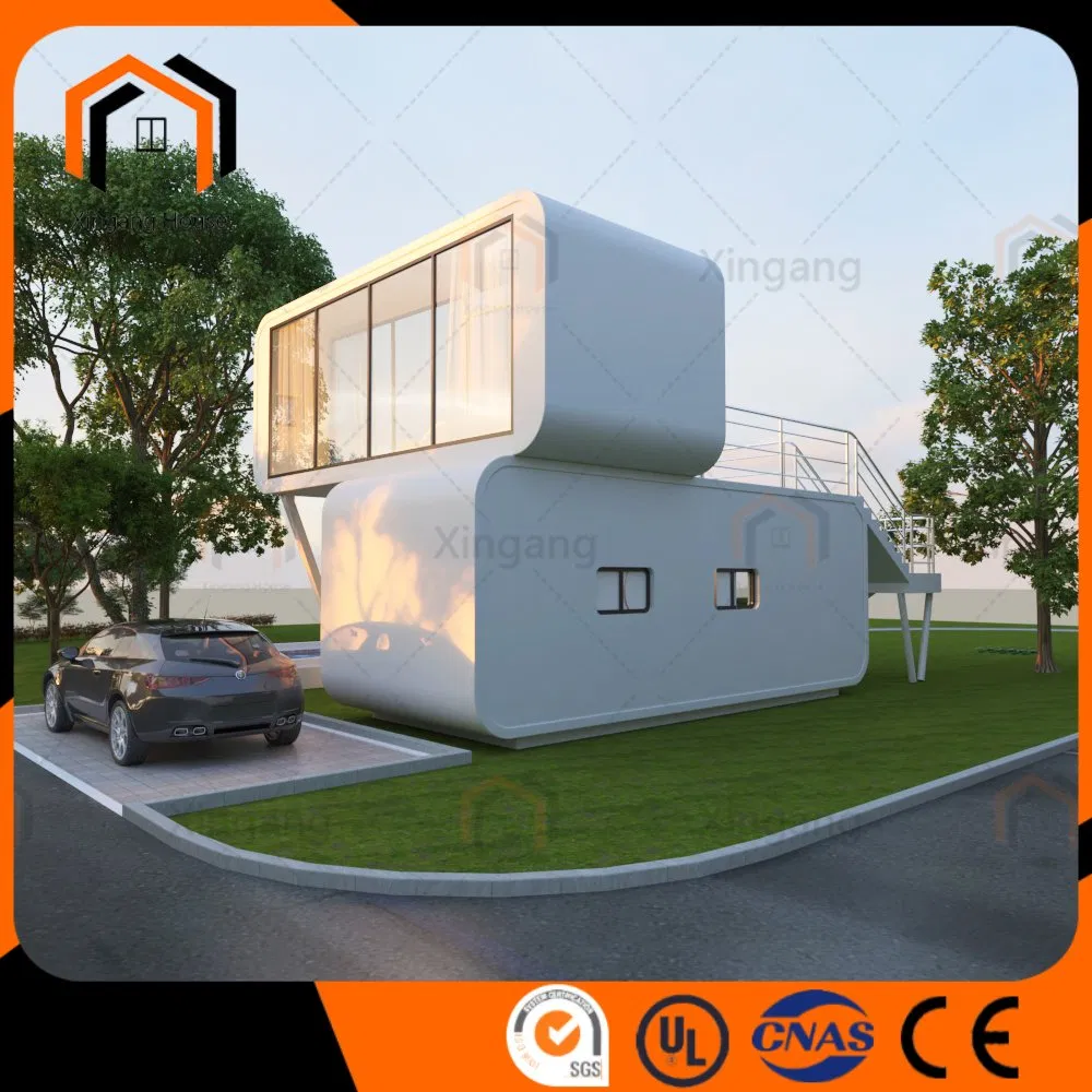 Modular Pod with 2 Bedrooms Customized Container Apple Cabin