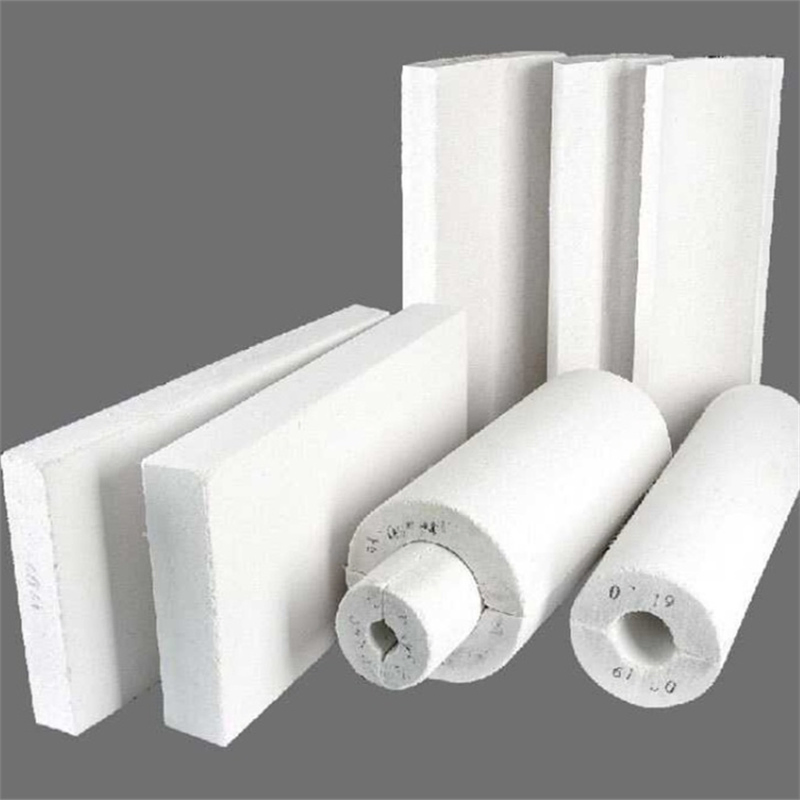 Low Thermal Conductivity Insulation Material Calcium Silicate Pipe for Construction