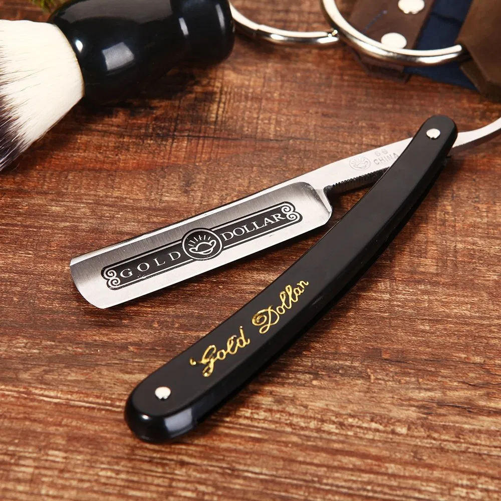 OEM Folding Stainless Steel Face Shaver Straight Razor Knife