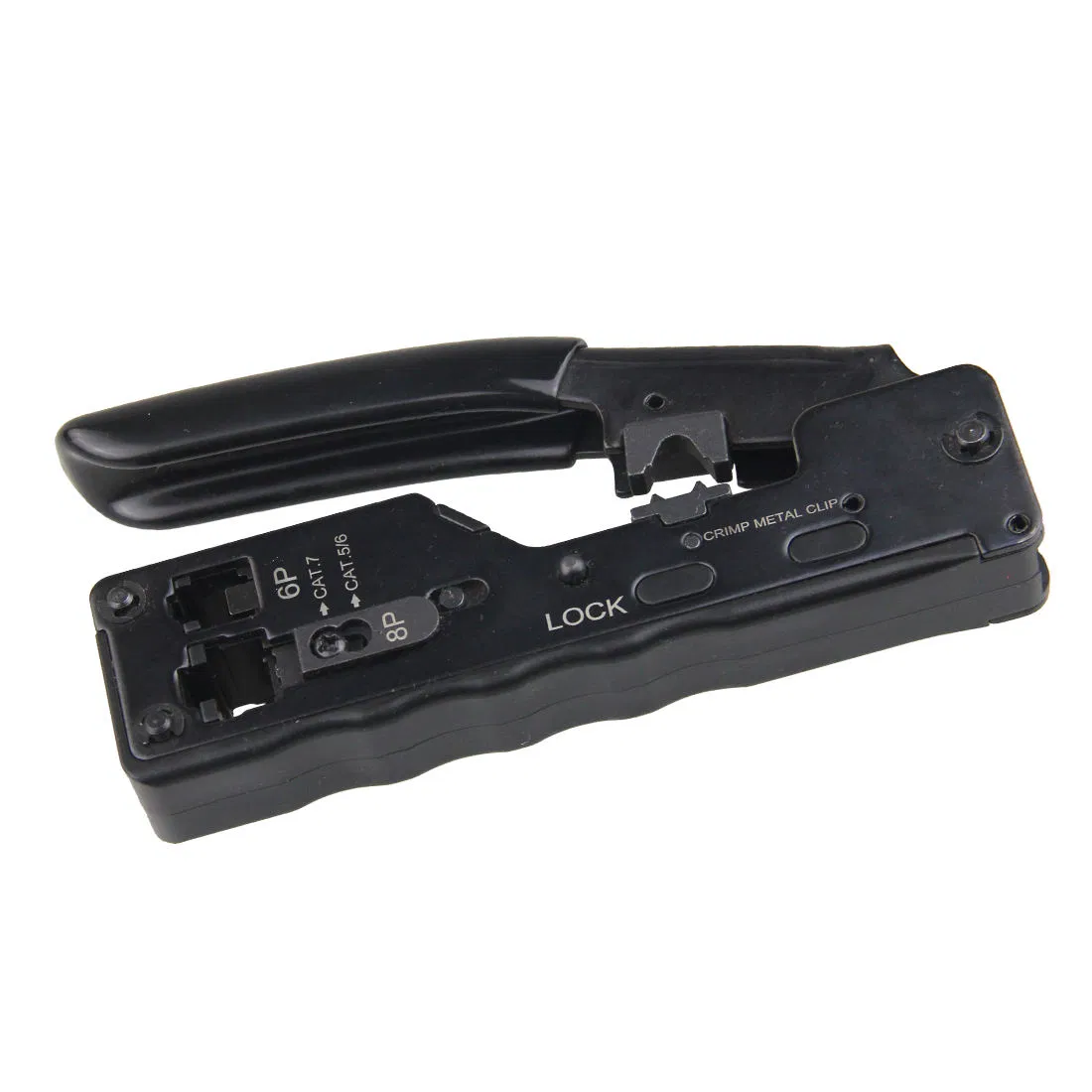 RJ45 Crimper Cat7 Crimping Tool for Pass Through