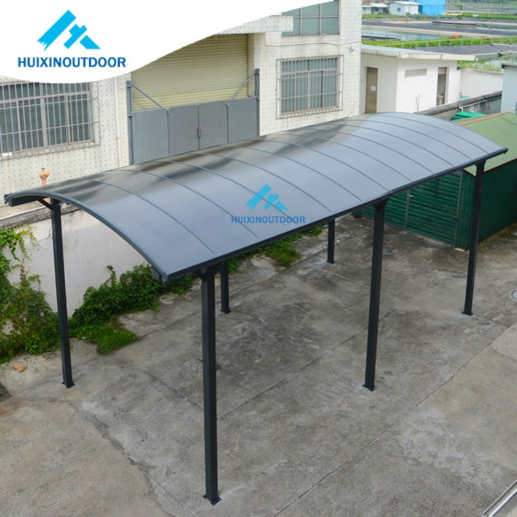 Waterproof Aluminum Part RV Composite Panel Sun Metal Frame Car Shed Foldable