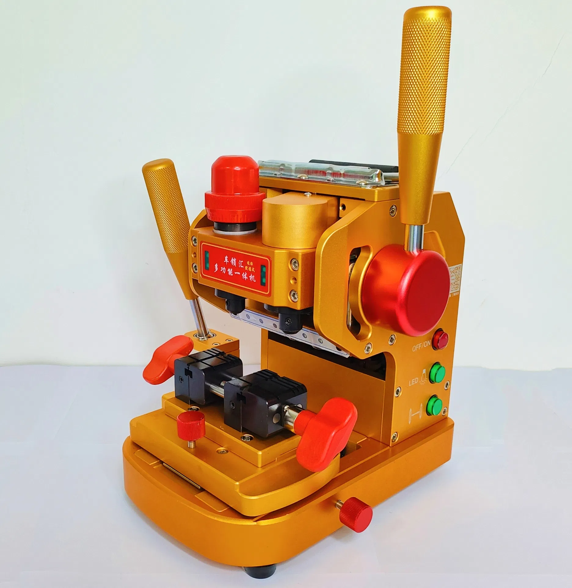 Compact Design Csh002 Mini Portable Key Cutting Machine for Efficient Key Making