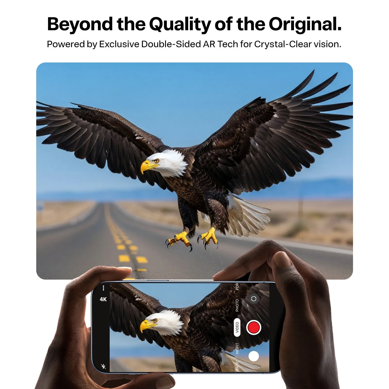 Защитная плёнка Torras для камеры iPhone 17