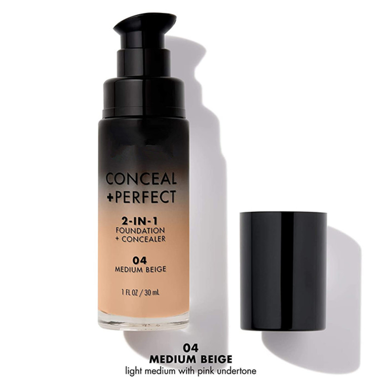 Custom Blemishes & Skin Discoloration Conceal + Perfect 2-in-1 Foundation