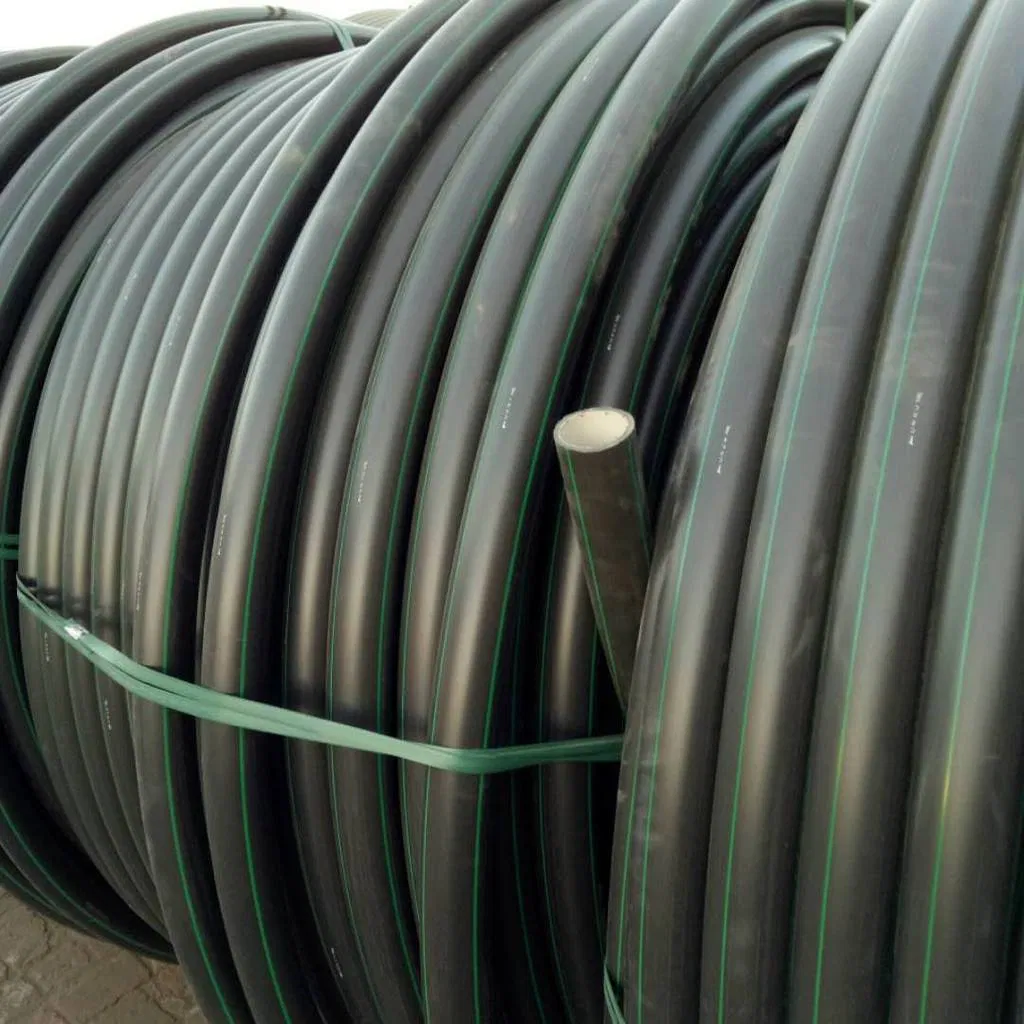 20mm Pn16 Black Plastic Water Pipe Roll Flexible HDPE Tubes PE Irrigation Pipe