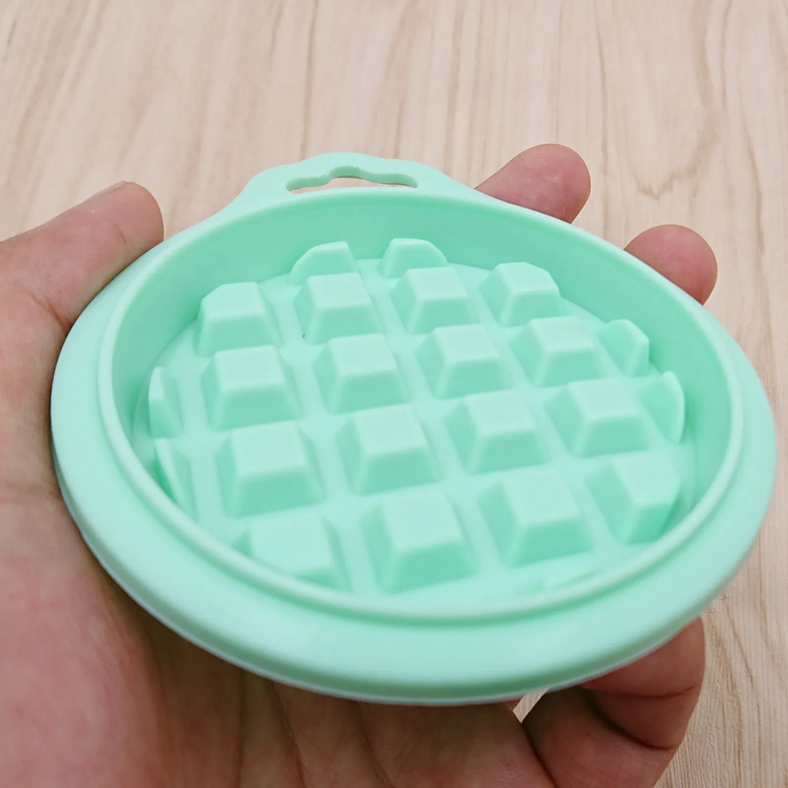 Factory Wholesale Food-Grade Silicone Five-Piece Waffle Mold, New Kitchen Cake Baking Supplies