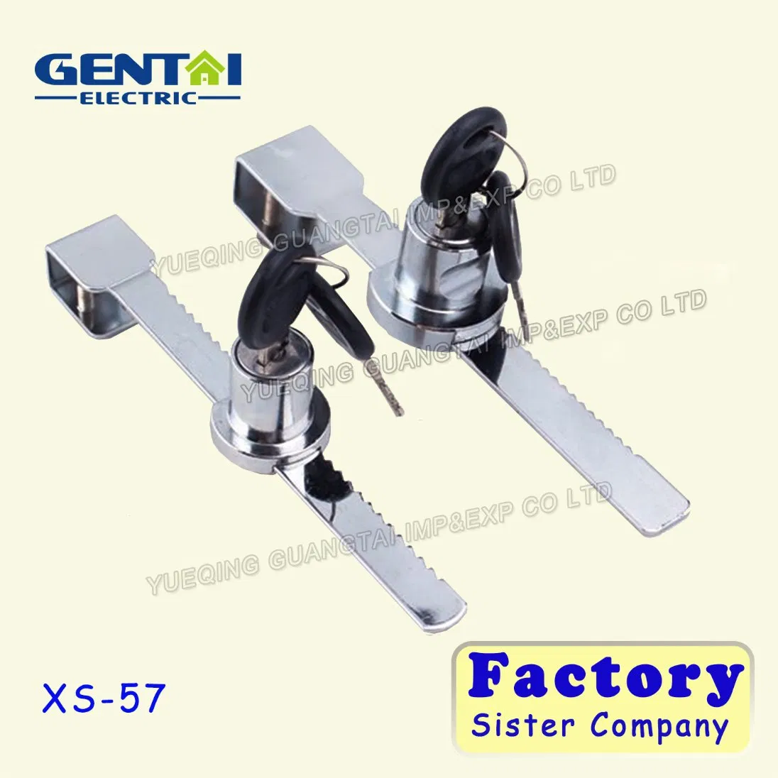 Furniture Drawer Zinc Alloy Glass Door Showcase Lock