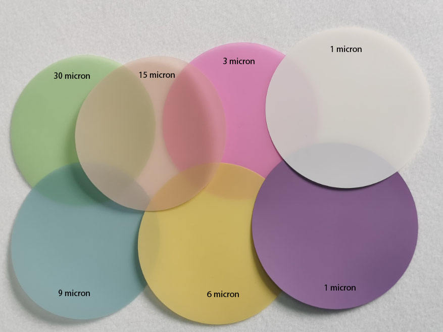 Diamond Lapping Film Disc Equivalent to 3m 660xv, 661X, 662xw, 663X, 668X, 666xw, 664X 127mm