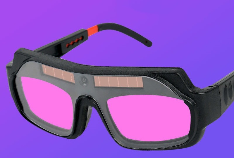 Factory Anti-UV Argon Arc Automatic Variable Photoelectric Welding Anti Glare Goggles/Safety Glasses