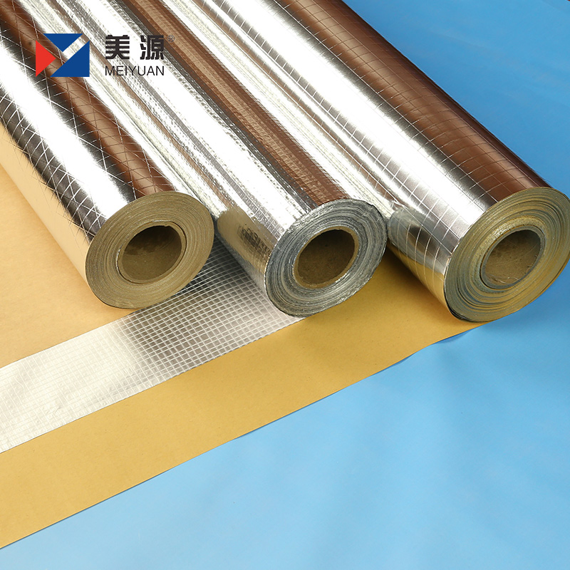 Building Materials Flame Retardant Glass Fiber Veneer Aluminum Foil Facing Insulation