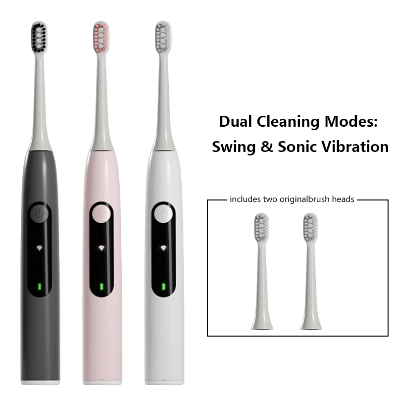 Electric Toothbrush OEM Factory Rechargeable Sonic Toothbrush with LED Display