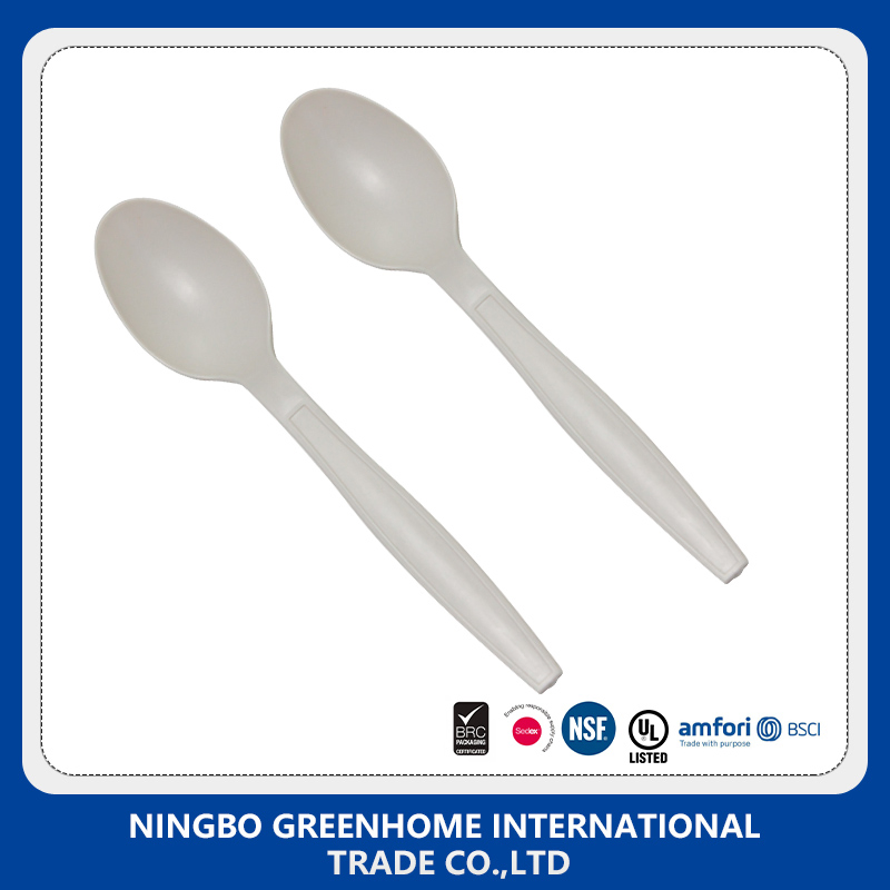 Disposable Spoon Fork and Knife Cornstarch Cutlery Flatware Utensils