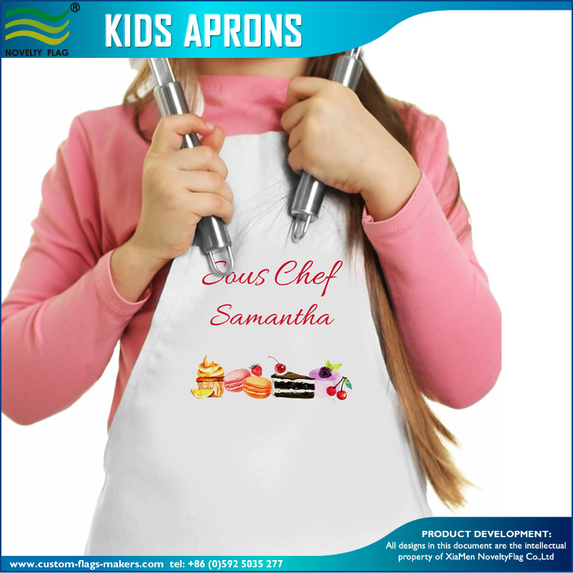 Custom Design 100% Cotton Kitchen Aprons (B-NF30F19002)
