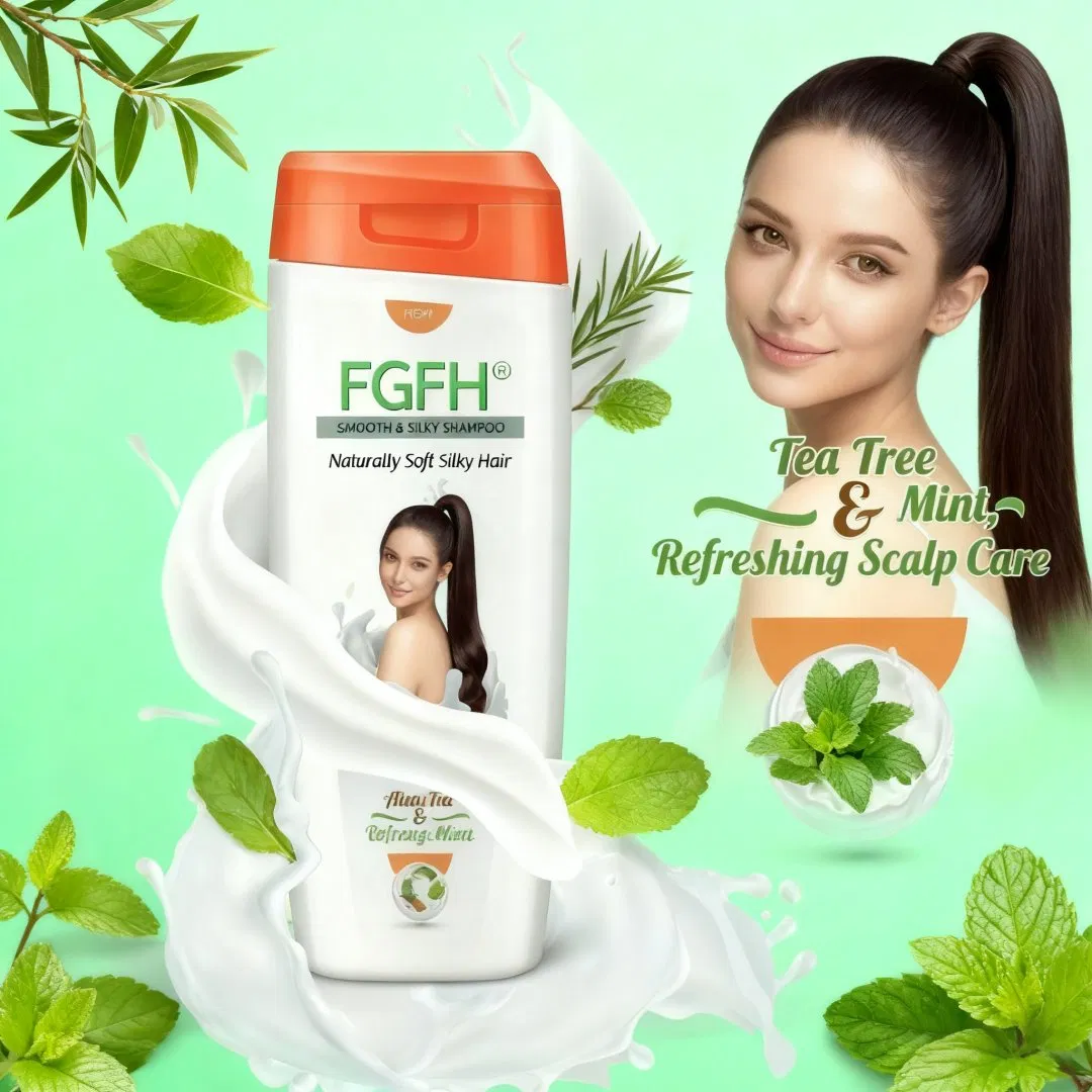 Private Label Organic Smoothing Moisturizing Natural Hair Shampoo for All Hair Types