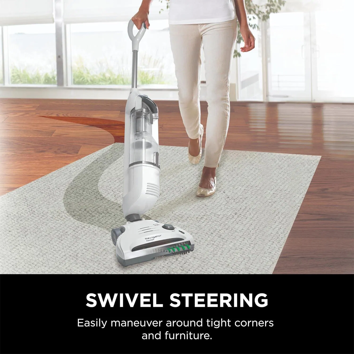 Navigator Freestyle Upright Bagless Cordless Stick Vacuum Cleaner