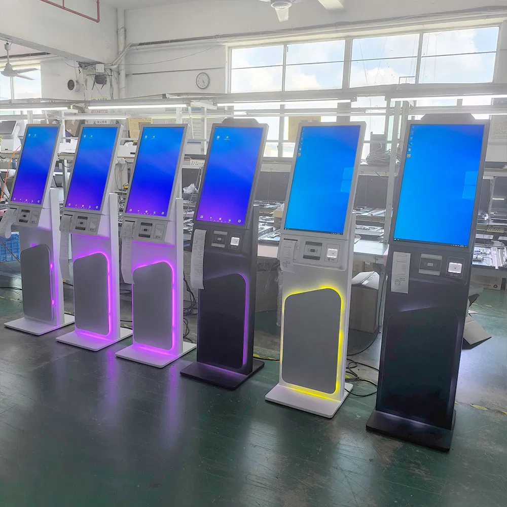 27 Inch LED Self Payment Terminal with POS Stand and Camera