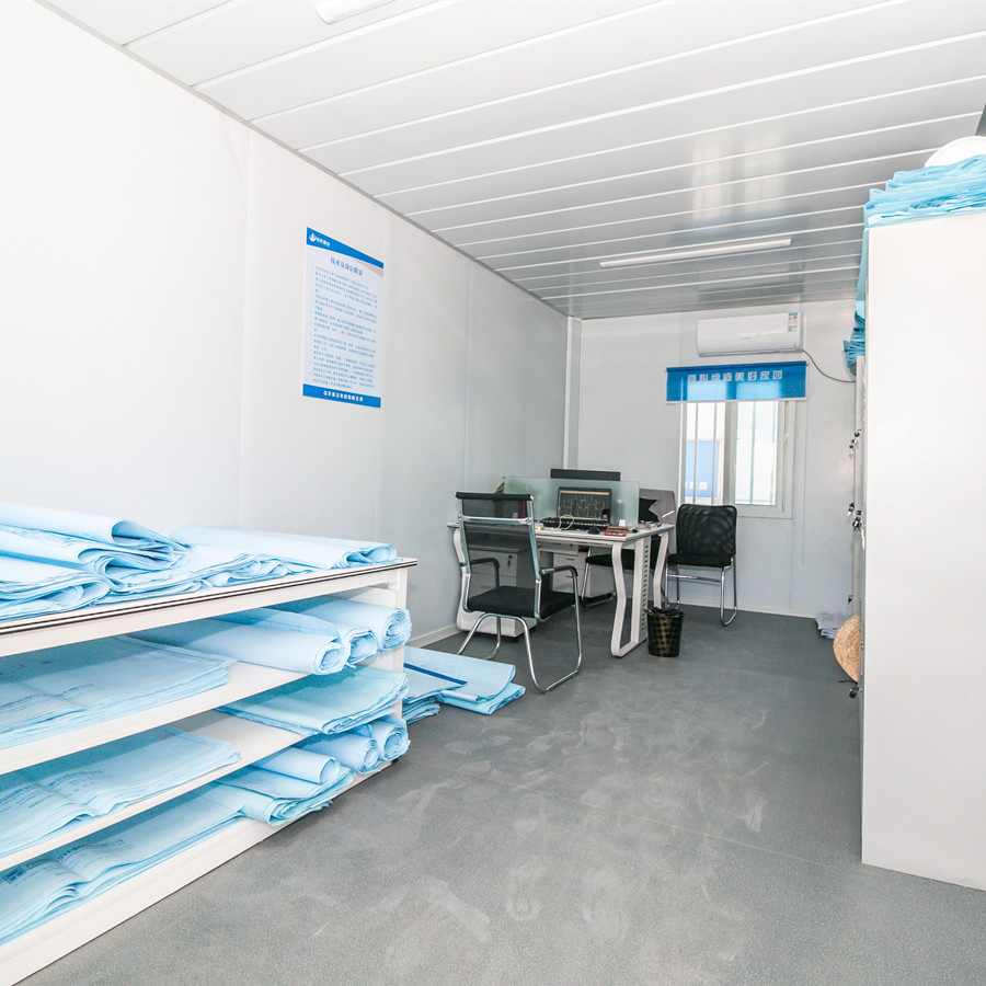 Mobile Homes Prefab Folding Furnished MGO Board Prefabricated House
