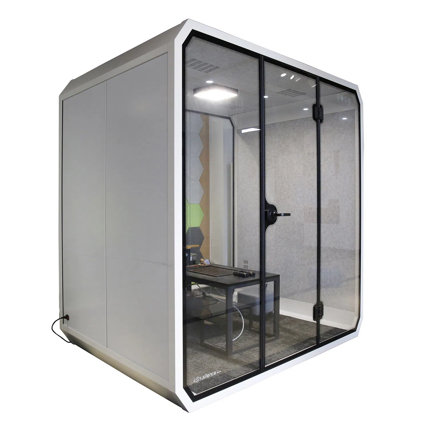 Portable Soundproof Booth Office Meeting Booth Privacy Meeting Soundbox Portable Office Cabin