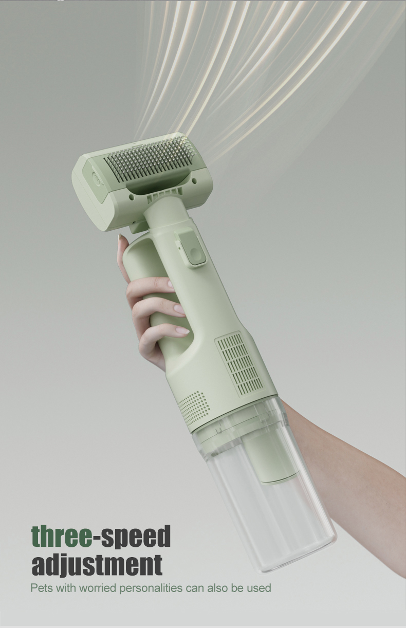 Factory Price Dog and Cat Hair Fur Grooming Brush Kit Pet Hair Vacuum Cleaner Uprightvacuum Cleaners for Pets