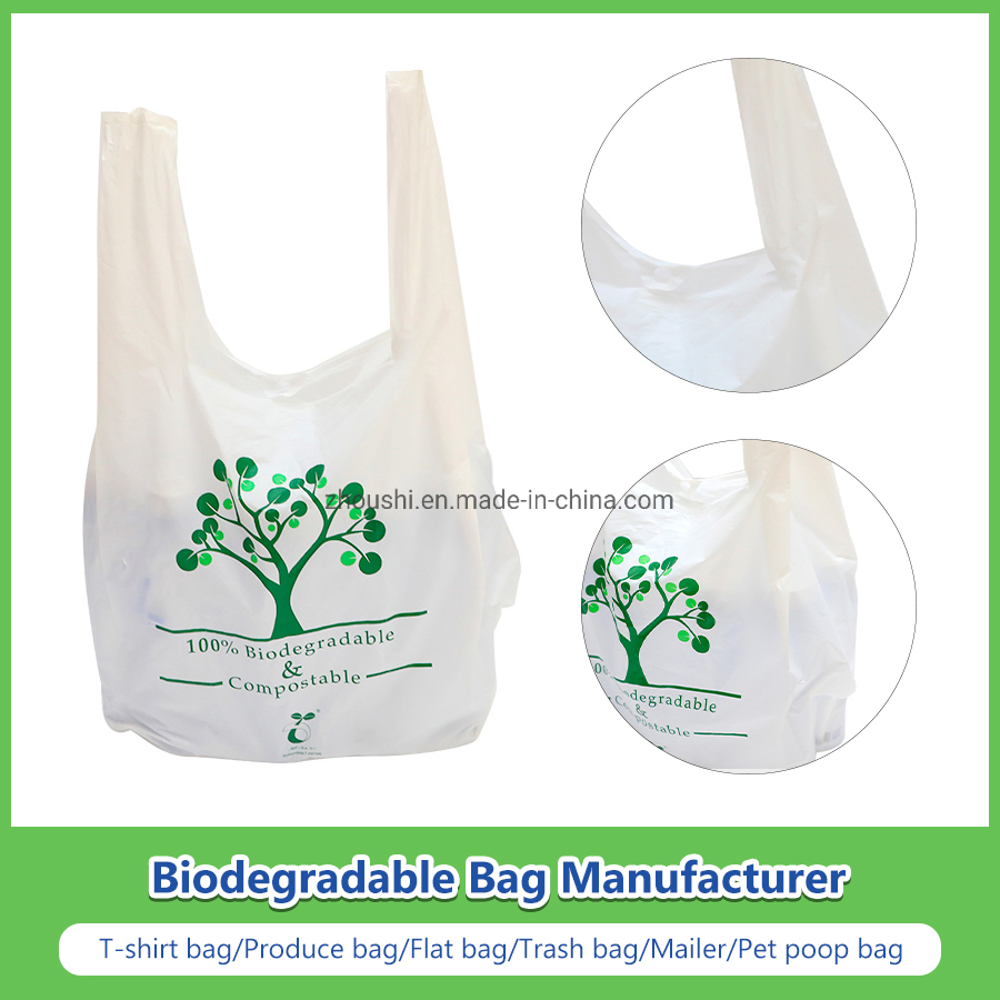 Биоразлагаемые пакеты из кукурузного крахмала