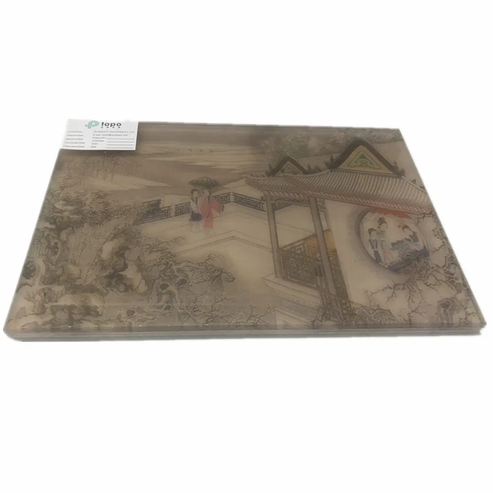 Chinese Traditional Metal Wired Fire Resistant Glass on Supply (PLW-TP)