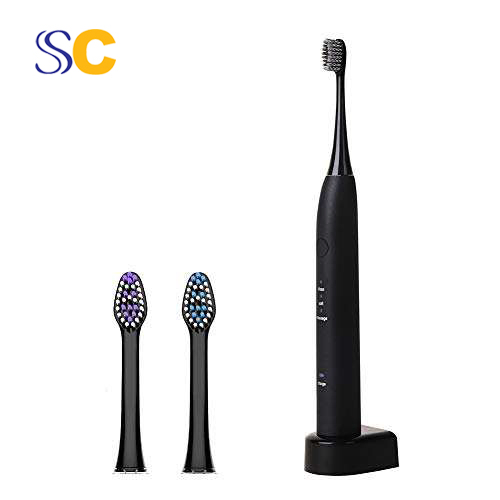 Wholesale Luxury Ultrasonic Wireless Rechargeable Smart Teeth Whitening Waterproof Electric Toothbrush