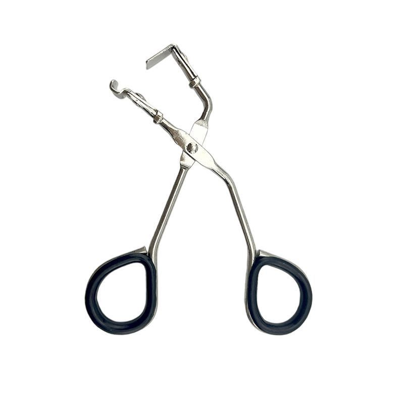 OEM Manual Professional Carbon Steel Eyelash Curler for Natural Luscious Effect