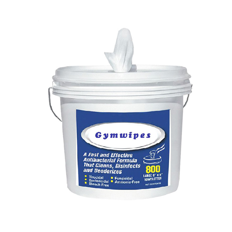 Antibacterial Gym Surface Cleaning Wipes Disinfection Gym Disinfecting Wet Wipes