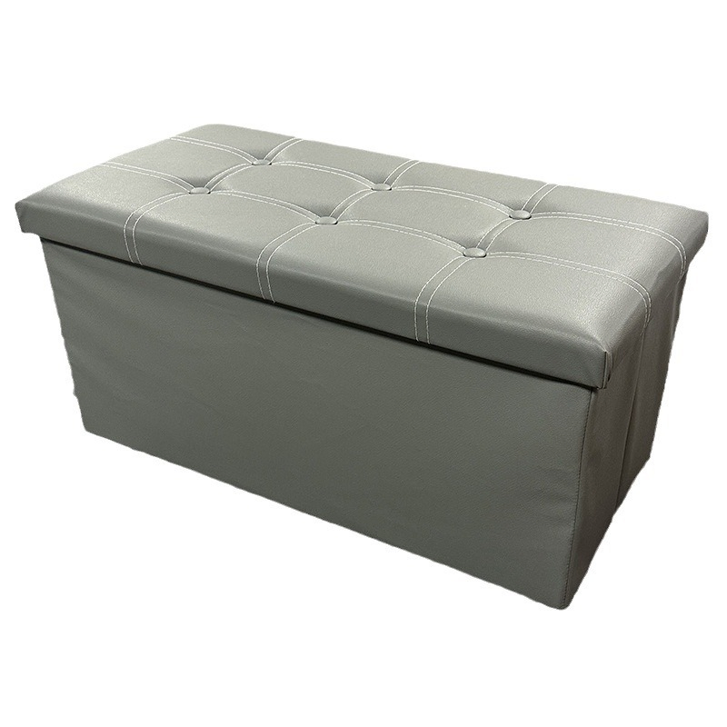 Hot Home Leather Folding Sofa Multi-Colour Multifunctional Storage Leather Stool