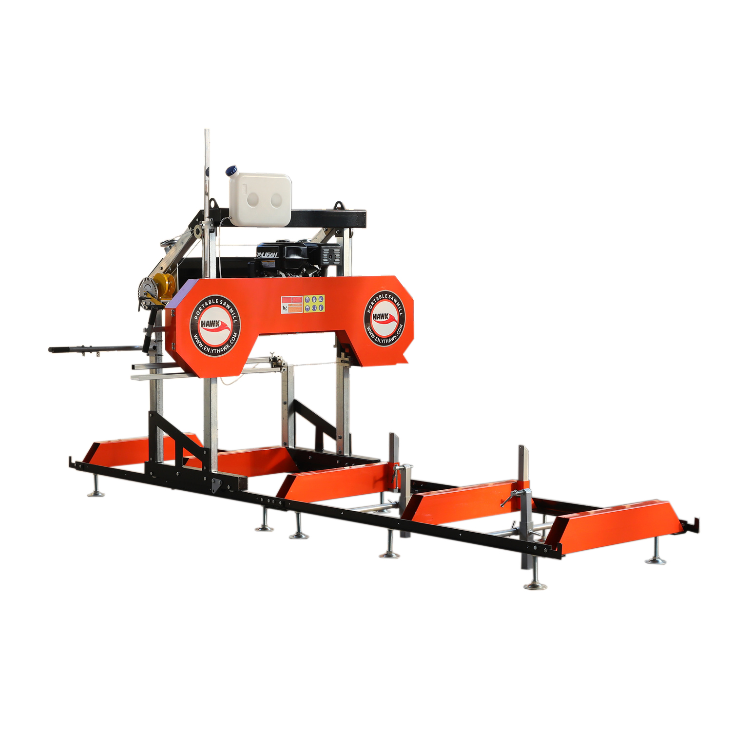 Пилорама бензиновая горизонтальная