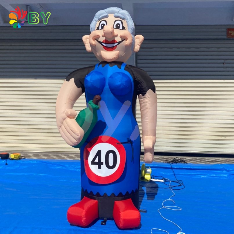 Inflatable Holland Bar Girl Balloon, Holland Character Cartoon/ Doll Sarah Balloon