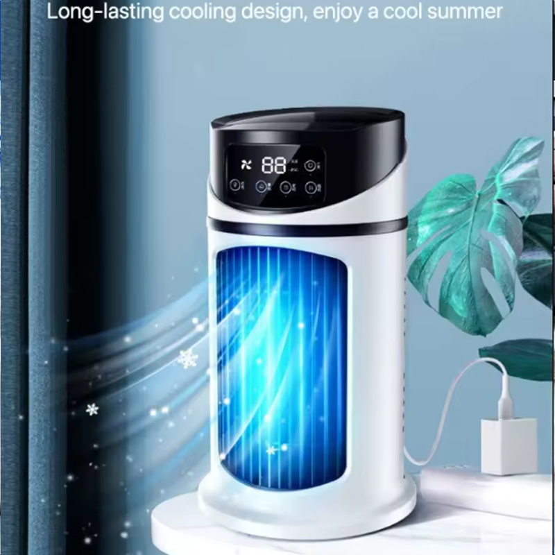 Portable Mini Air Conditioner Air Cooler Fan Water Cooling Fan