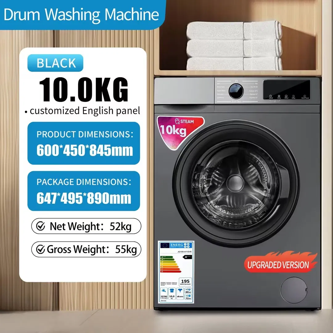 Front Load Washing Machine Drum Washer with BLDC Motor