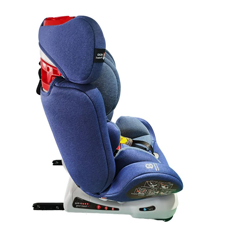 Ecer44 Standard Isofix Forward Reverse Installation Portable Baby Car Seat