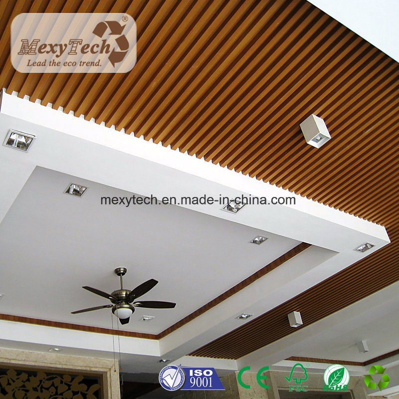 Light Weight Real Wood Suspended WPC Ceiling