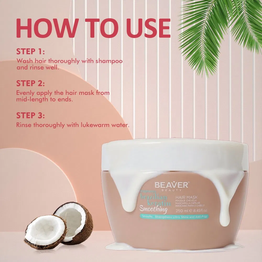 Beaver Wholesale Keratin Hair Mask Nourishing Repair Dry Smoothing Hair Treatment