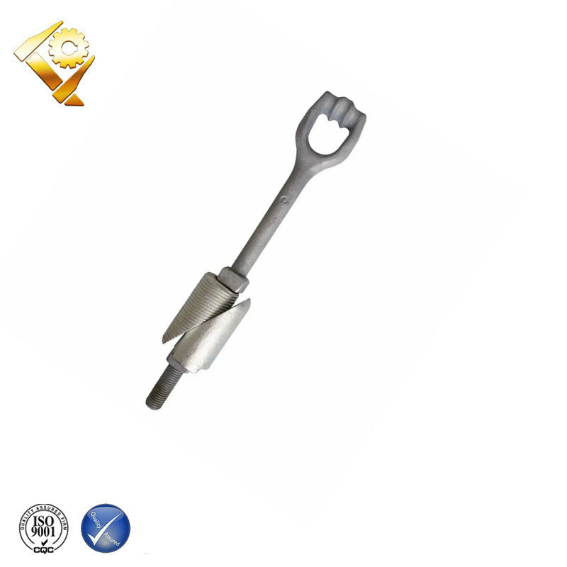 Rock Ground Earth Anchor 1.75in X 15in 30in 53in 66in 3/4in Rod