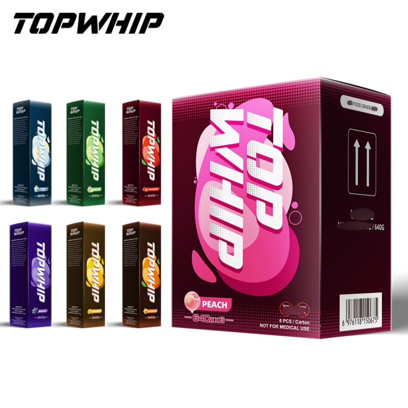 Картридж Topwhip 640г Infusionmax, баллон 0.95л для взбивания сливок