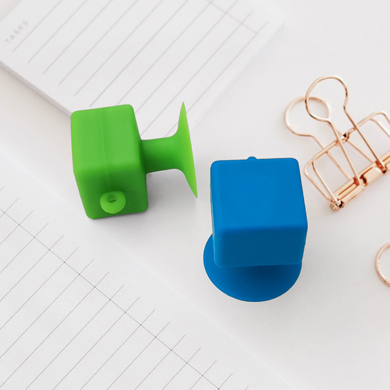 Квадратная подставка для телефона из силикона с логотипом