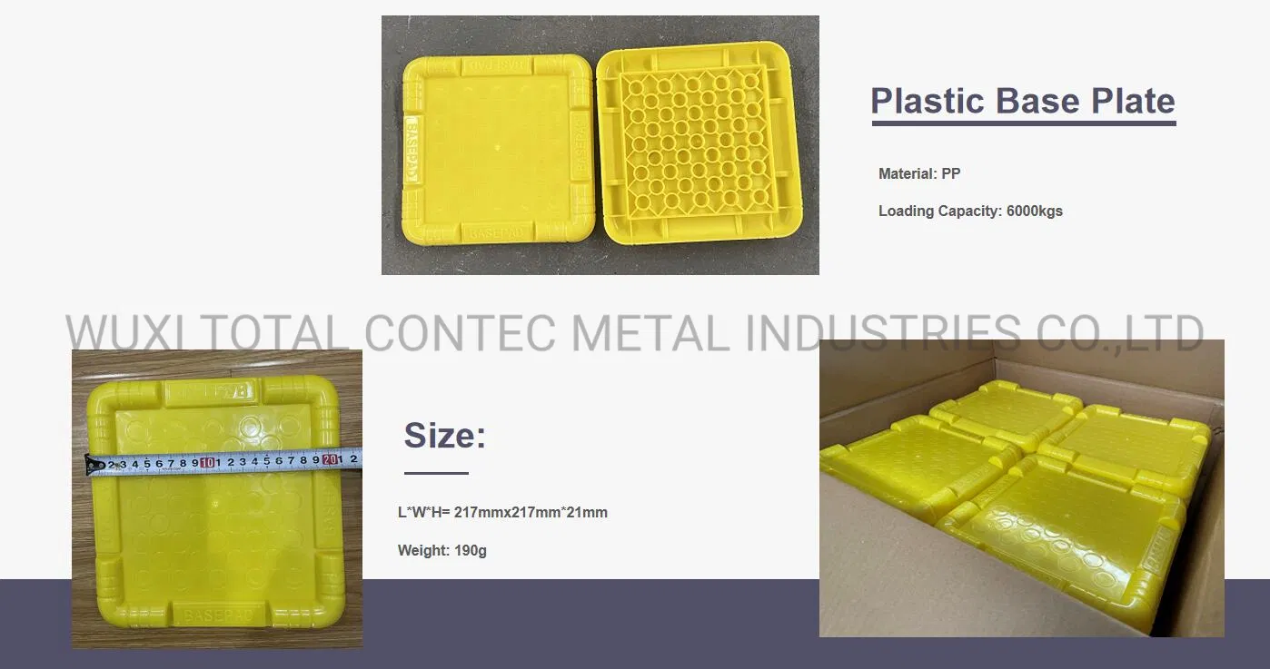 China Wholesale Plastic Footplates Based Pad for Scaffolding