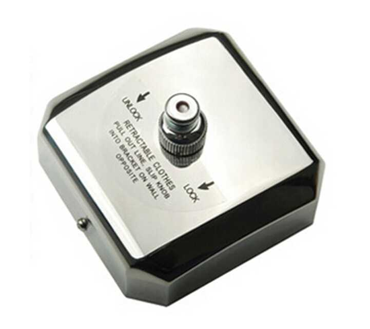 New Design Black Retractable Round Stainless Steel Cloth Line