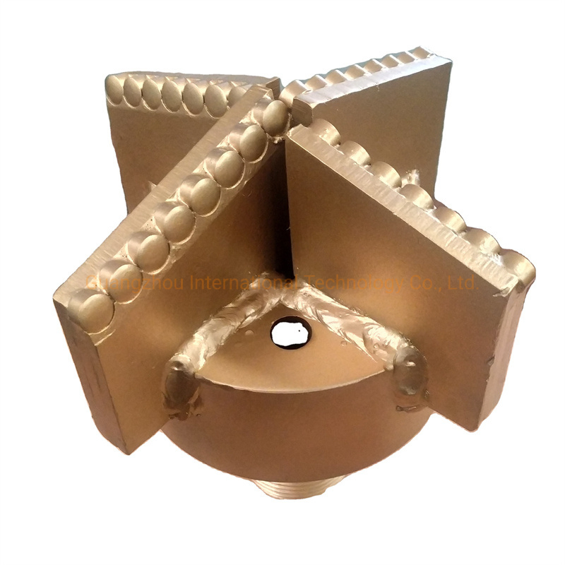 PDC долото для бурения скважин, 3 лопасти, алмазное