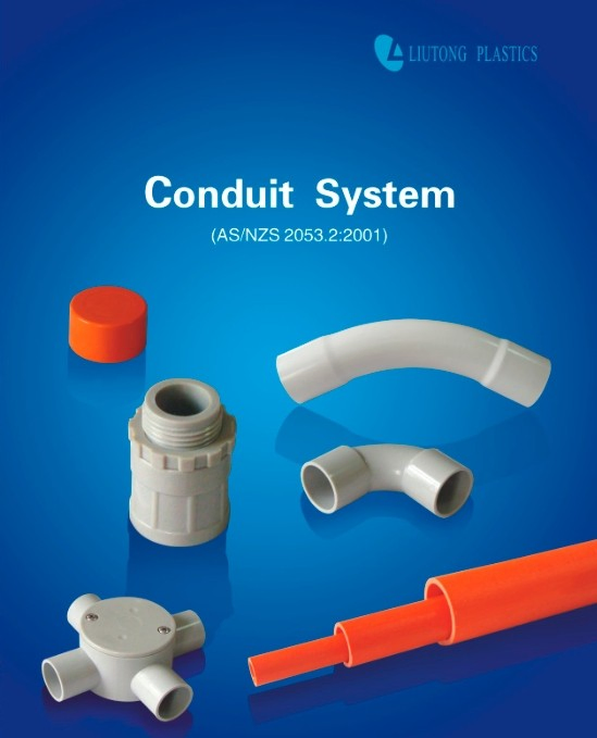 Australia Special PVC Pipe Conduit Fittings Inspection Tee