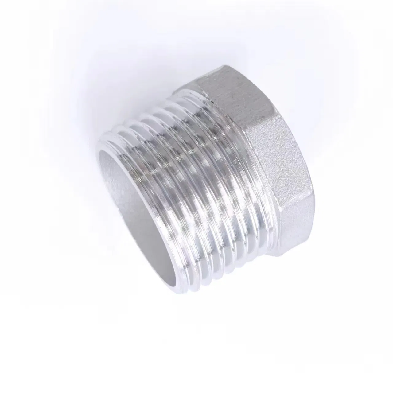 Factory Straight Hair 304 Stainless Steel 2 Inches Hexagon Bushing