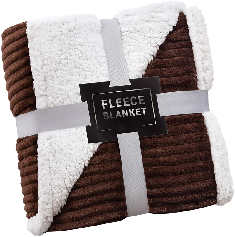 Шерпа флис одеяло для путешествий