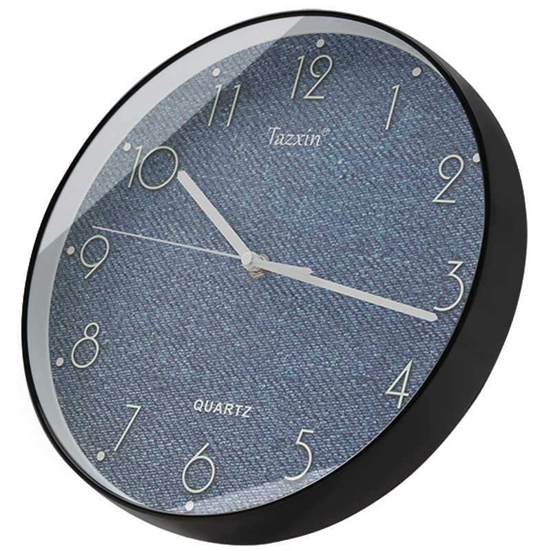 Living Room Simple Silent Quartz Creative Watch Plastic Generation Walll Clock